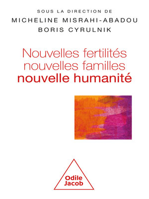 cover image of Nouvelles fertilités, nouvelles familles